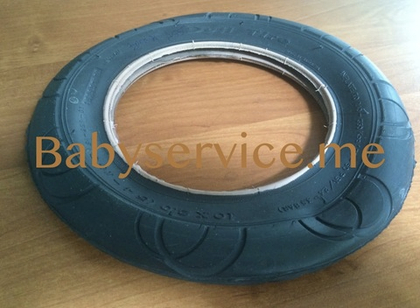 Покрышка 10*2 (54-152) серая