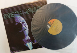 Винтажная виниловая пластинка Frank Sinatra Sinatra and Strings (1974)