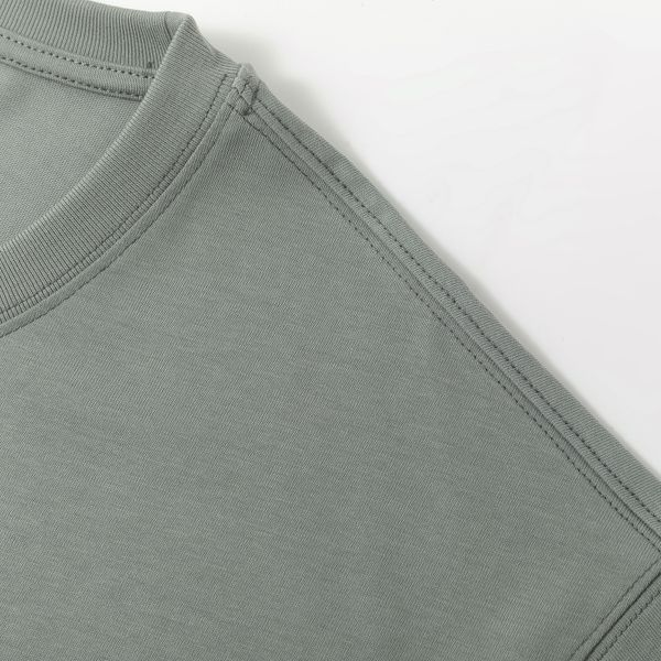 Футболка Sprayed logo темно-серая - фото 4