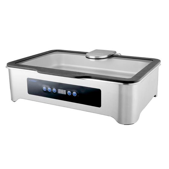 Мармит электрический 8,5 л 1/1*65 сухой нагрев без воды с откидной крышкой и окном SUNNEX