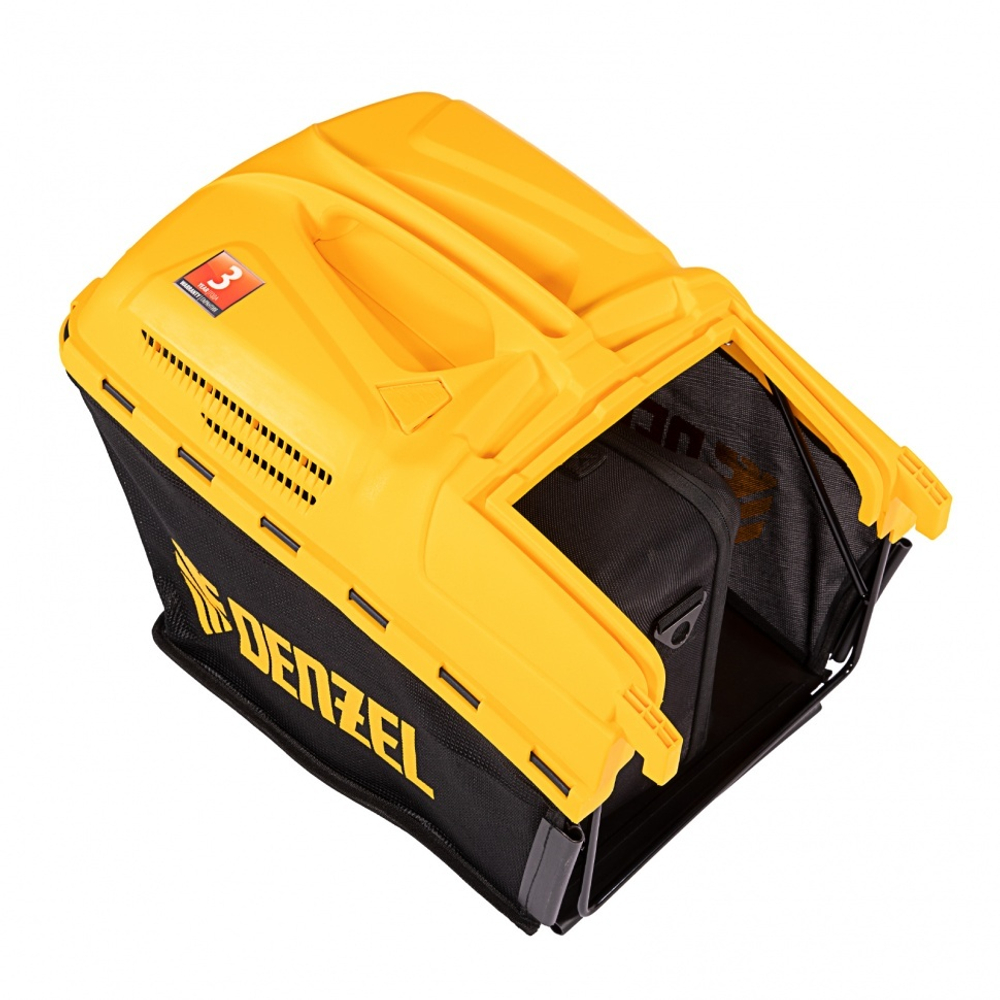 Газонокосилка бензиновая GLD-420, 146 см3, ширина 42 см, 40 л Denzel