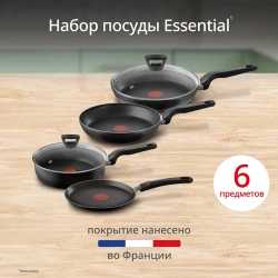 Набор сковород Tefal Essential 4251860, 6 предметов