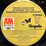 Procol Harum - Live - In Concert With The Edmonton Symphony Orchestra (Япония 1972г.)