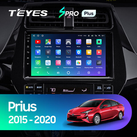 Teyes SPRO Plus 9" для Toyota Prius 2015-2020