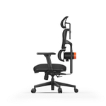 Эргономичное компьютерное кресло FoxGear NETZ модель XO - office edition (FG-NETZ-XO-BK)