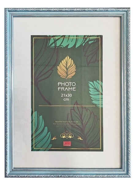 Фоторамка пластик 21х30 см Палермо лазурь