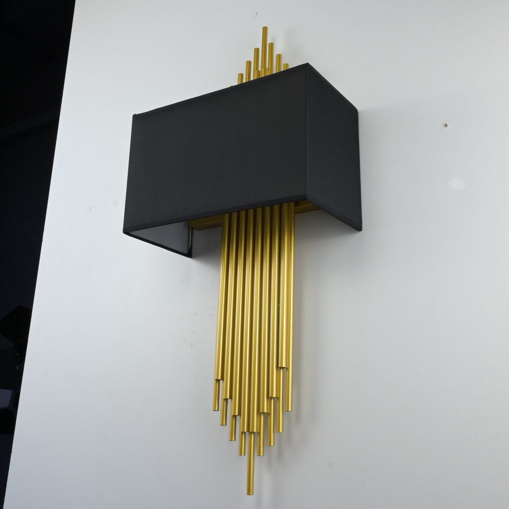 Бра Sohne Cg 90-0009 Fiore Black H75 W32 By Imperiumloft