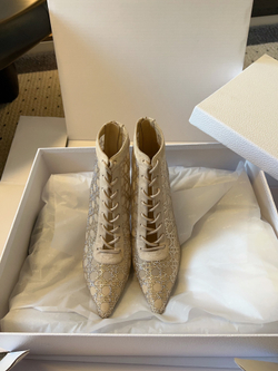 Christian Dior Heeled Ankle Boot (2 colors)