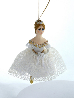 Кукла-подвеска сувенирная Жизель