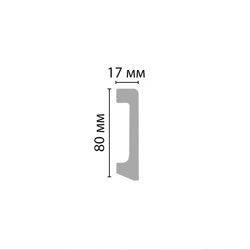 Плинтус D235