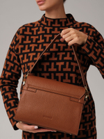 Кожаная сумка Deboro 31116 фундук