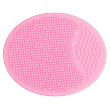 Терка-скраб для лица/тела овальная, силиконовая