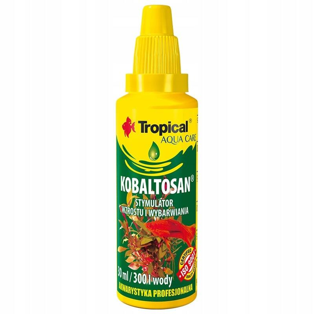 Препарат "Tropical" Kobaltosan  30мл на 300л с актив ионами кобальта, стимул рост и окрас