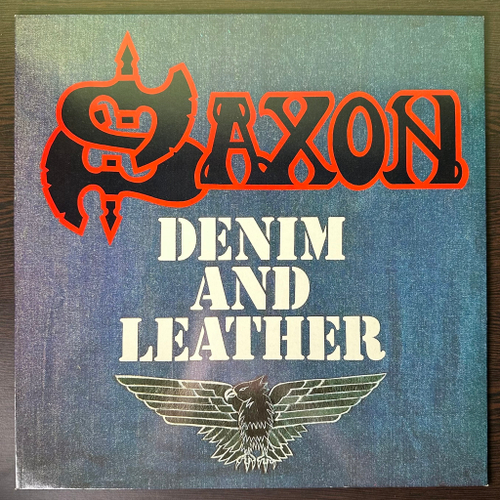 Saxon ‎– Denim And Leather (Скандинавия 1981г.)