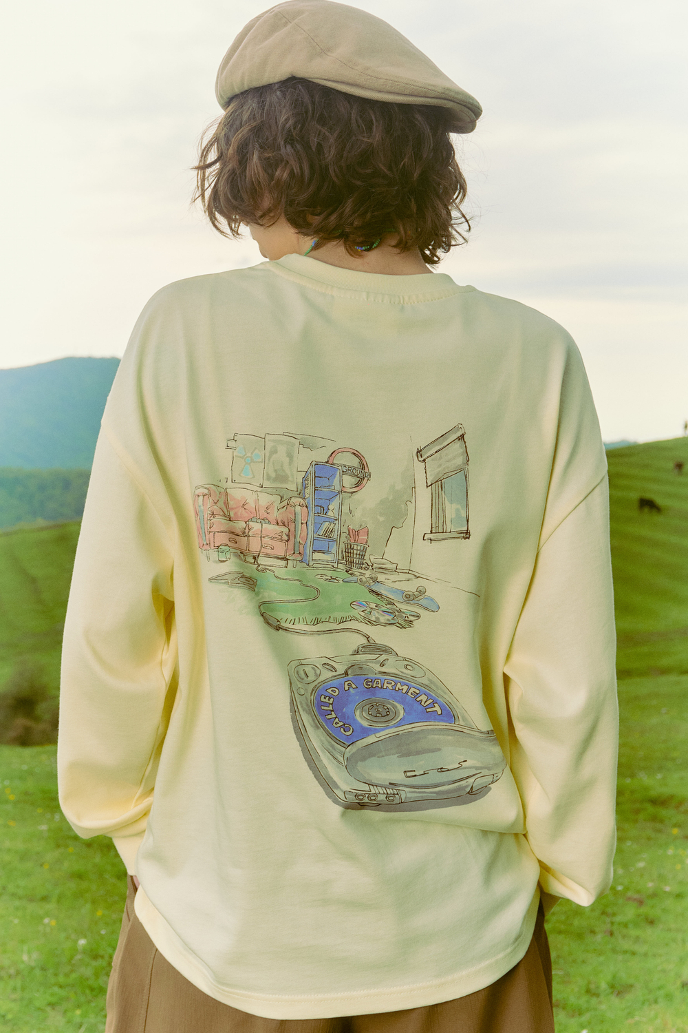 Лонгслив Called a Garment Sibling's Room Longsleeve "Butter"