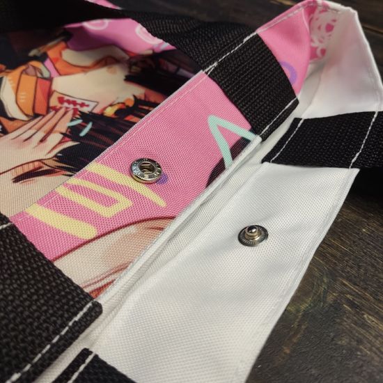 Сумка шоппер Туалетный мальчик, Ханако и Ясиро, 31х42 см