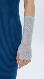 Митенки М203-04 голубые