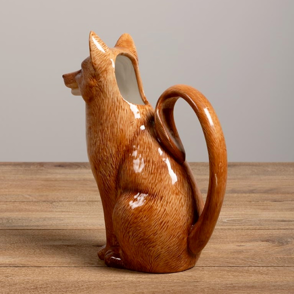 Кувшин в форме лисы  24 см 36832
