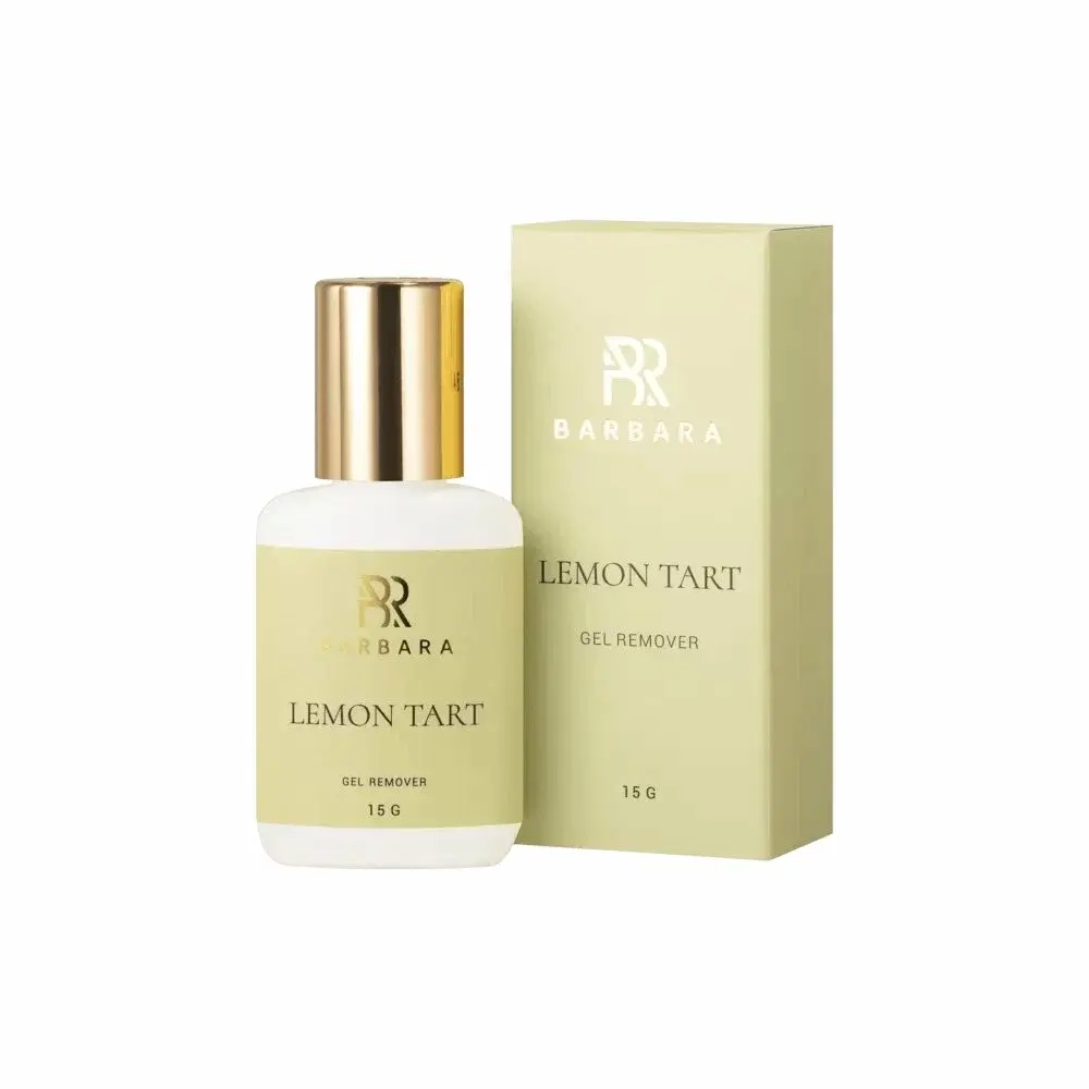 Гелевый ремувер для снятия ресниц Barbara с ароматом лимона, 15г