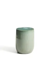 Уличный приставной столик Mesquida из керамики с бирюзовой глазурью 35 см