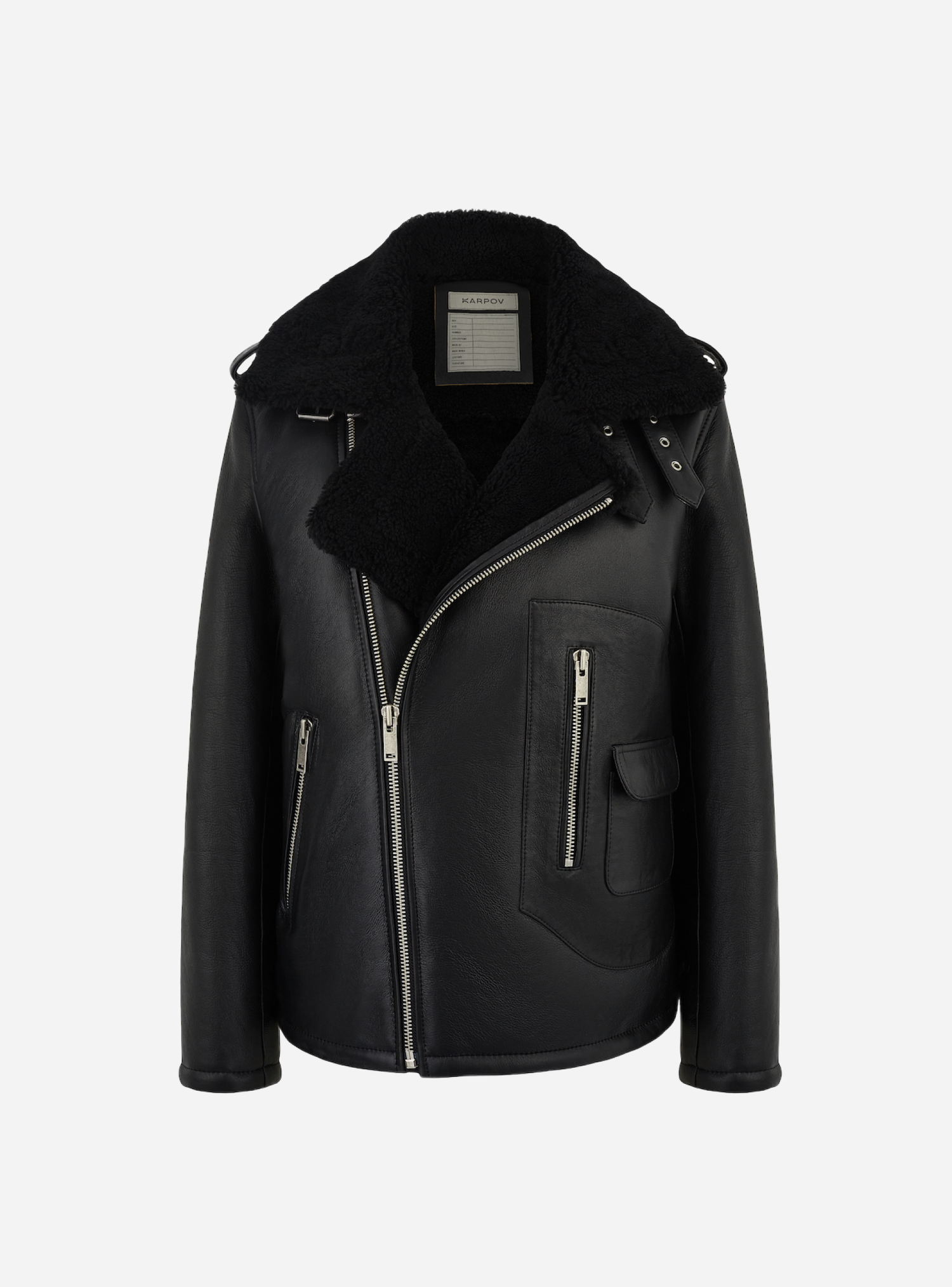 Дубленка Aviator Black