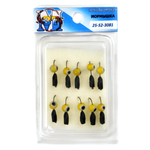 Мормышка "Столбик" с коронкой + подвеска (2.5мм)