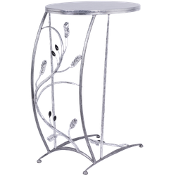 Столик приставной Oliva Branch (Олива Бранч) Сильвер Античное серебро