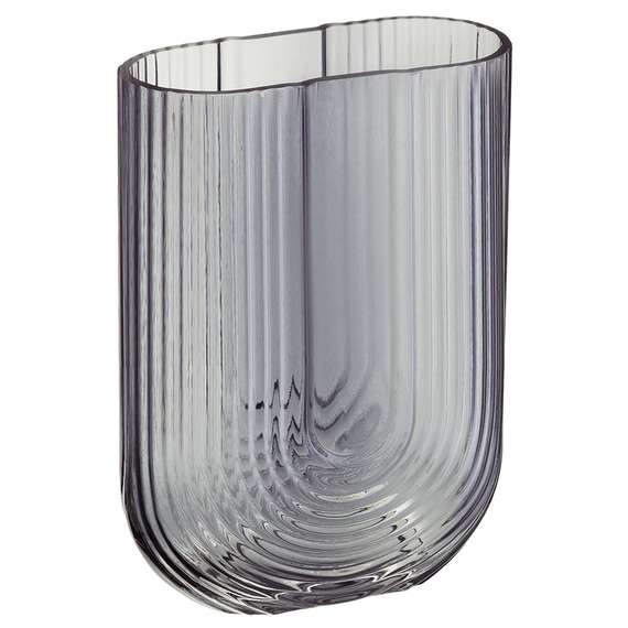 Ваза для цветов Florenty, 23,5 см, серая