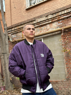 Бомбер  ZRD Tag Фиолетовый