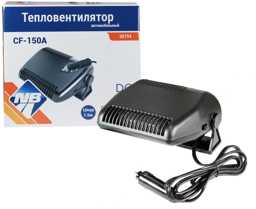 Тепловентилятор салона от прикуривателя Nova Brigt 12в 08794 Ветерок