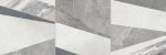Настенная плитка Alma Ceramica TWU3090ATU27R Anturin 30x90 белая / серая матовая под бетон / под камень / абстракция