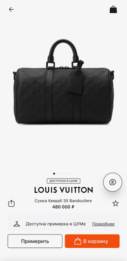 Дорожная сумка Louis Vuitton Keepall 35