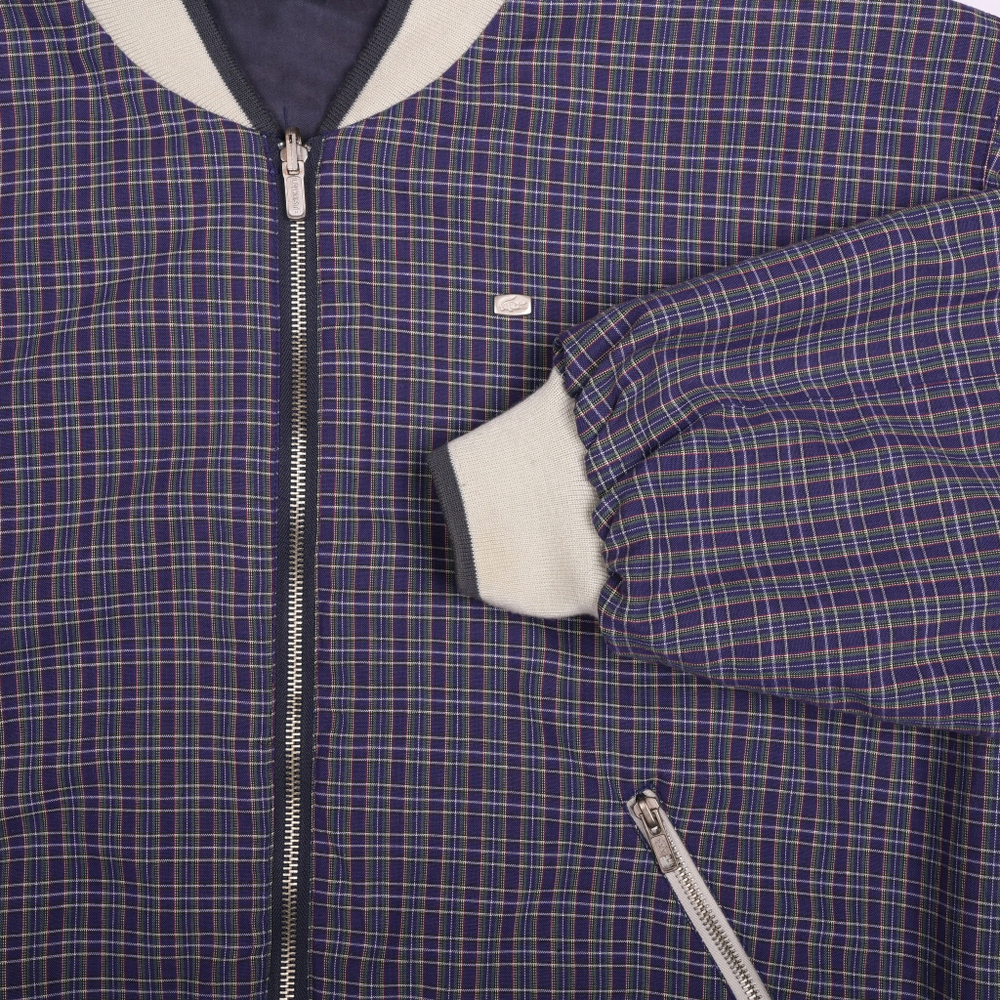 Редкий двусторонний бомбер Lacoste из старых коллекций,XL свободный
