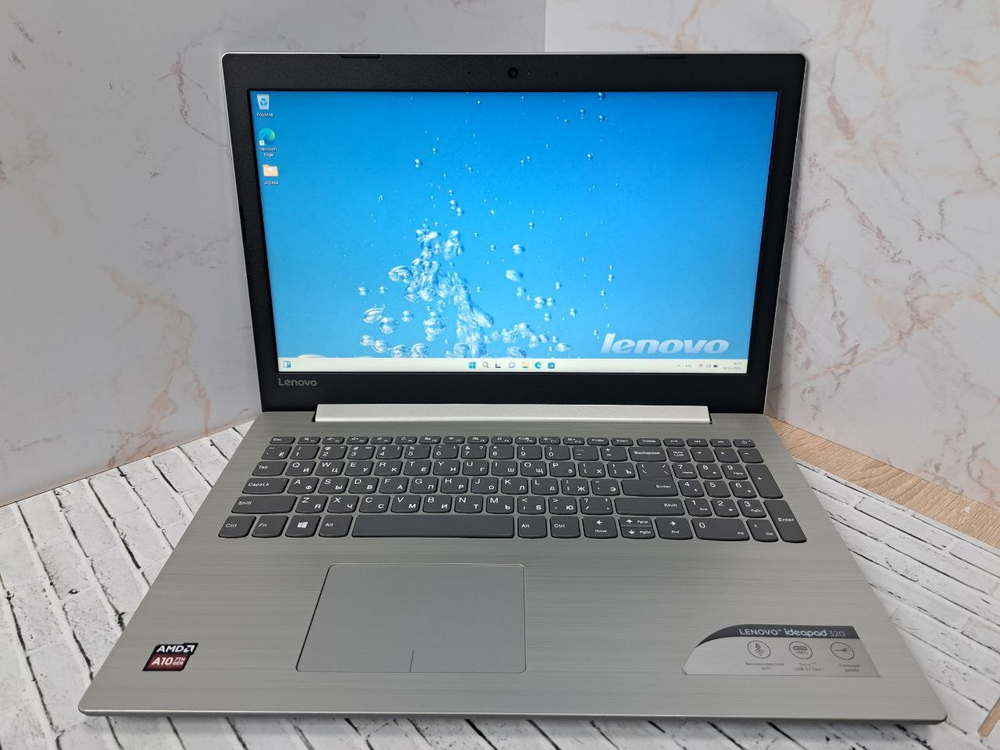 Ноутбук Lenovo 320-15ABR. Конфигурация: A10-9620P/8GB/1TB/Radeon R7 M440/Win11/FHD