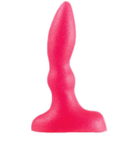 Розовый анальный стимулятор Beginners p-spot massager - 11 см.