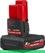 Аккумулятор для инструмента Milwaukee M12 HB5 High Output (4932480165)