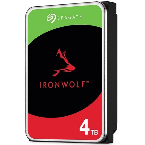 Жесткий диск HDD 4.0Tb Seagate, SATA-III, 256Mb, 7200rpm IronWolf (ST4000VN006)