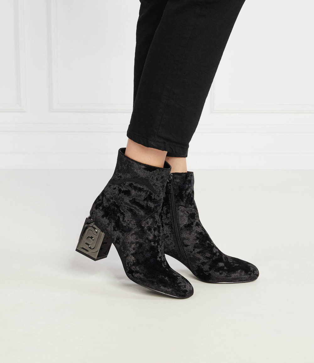 Кожаные ботильоны sara 01 Liu Jo - черный(SF3059 TX010)