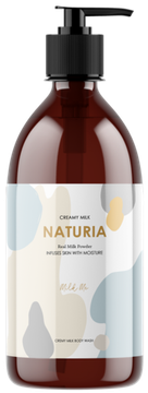 Evas Naturia Гель для душа увлажняющий с молочными протеинами - Creamy Milk Body Wash Milk Me 750 мл