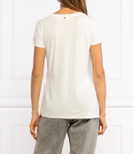 футболка Twinset U&amp;B - кремовый(212LI2DBB)