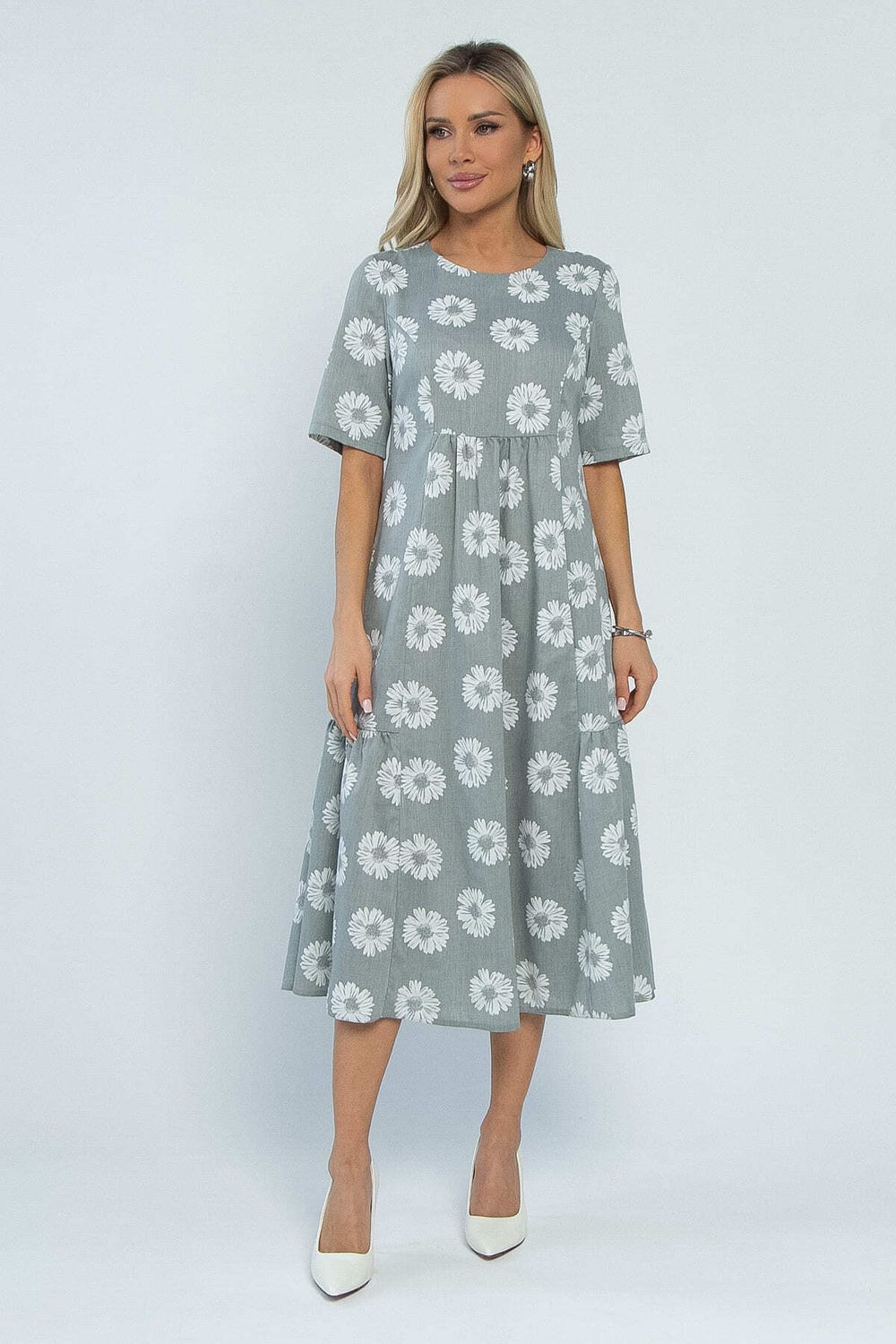 Платье Воздушный поцелуй (мята) П13492-18М LT Collection