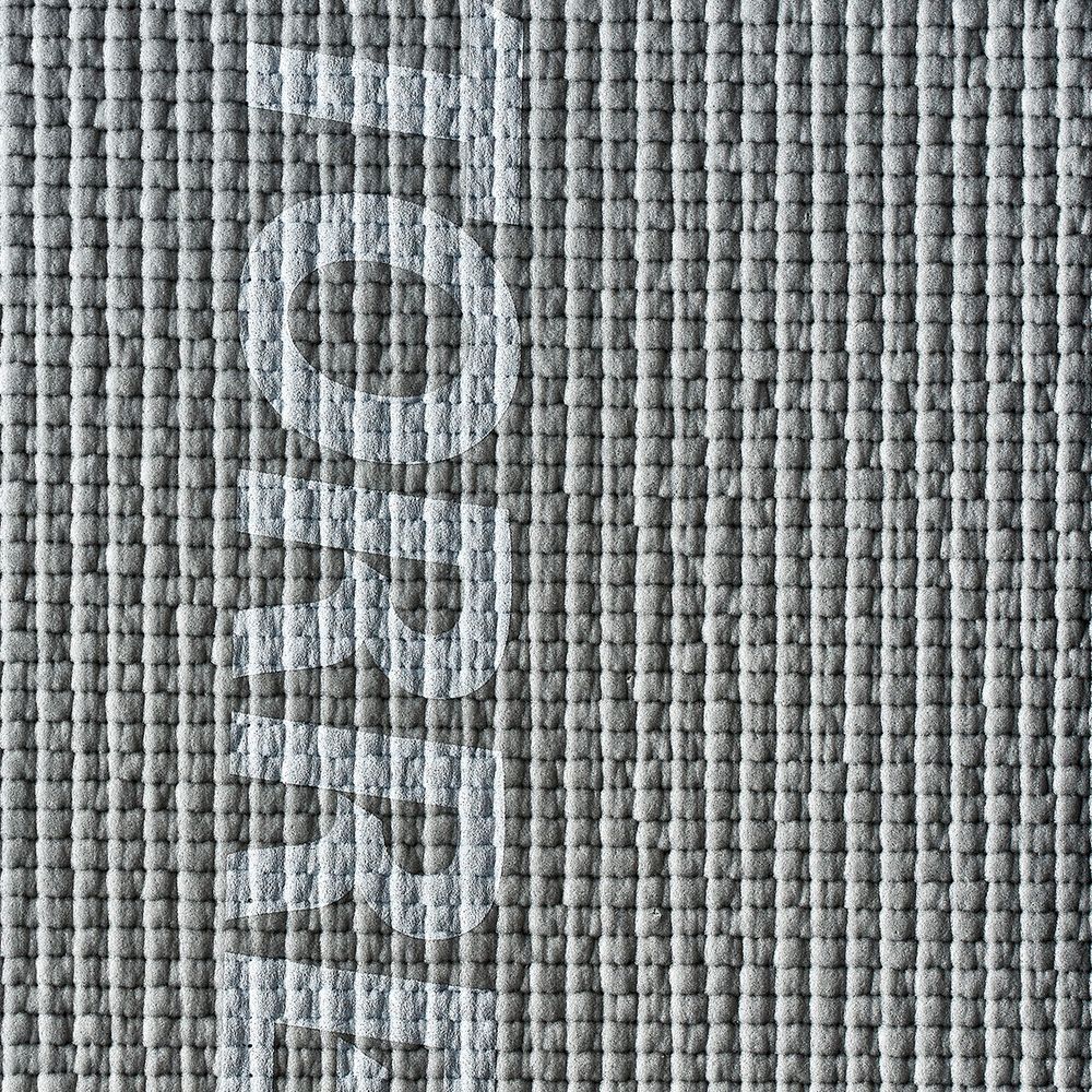 Коврик для йоги TORRES Relax 6, YL12236G, PVC 6 мм, нескользящее покрытие, серый