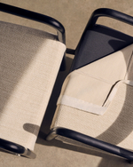 Стул Falconera со съемным чехлом из массива дуба с черной отделкой FSC Mix Credit