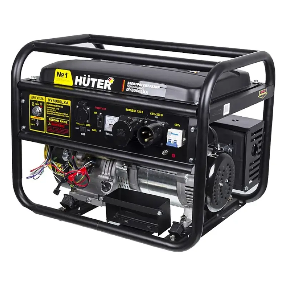 HUTER DY8000LXA бензиновый генератор 64/1/30