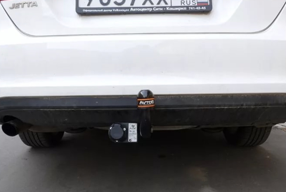Фаркоп для Volkswagen Jetta VI 2011-2019 Тип шара: A. Нагрузки: 1500/75 кг, VW 32