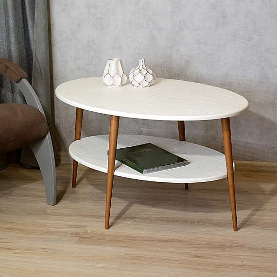 Стол журнальный BeautyStyle 29 белый/бук