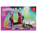 Конструктор блочный Аусини Город Мир чудес 107 эл. коробка