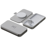 Xtorm XWF31 складное беспроводное дорожное зарядное устройство «3-в-1» мощностью 15 Вт