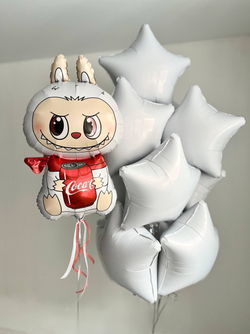 Воздушные шары Лабубу Кока Кола Coca Cola №4217