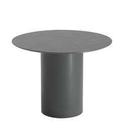 Стол обеденный Type D 100 см основание D 43 см (серый)